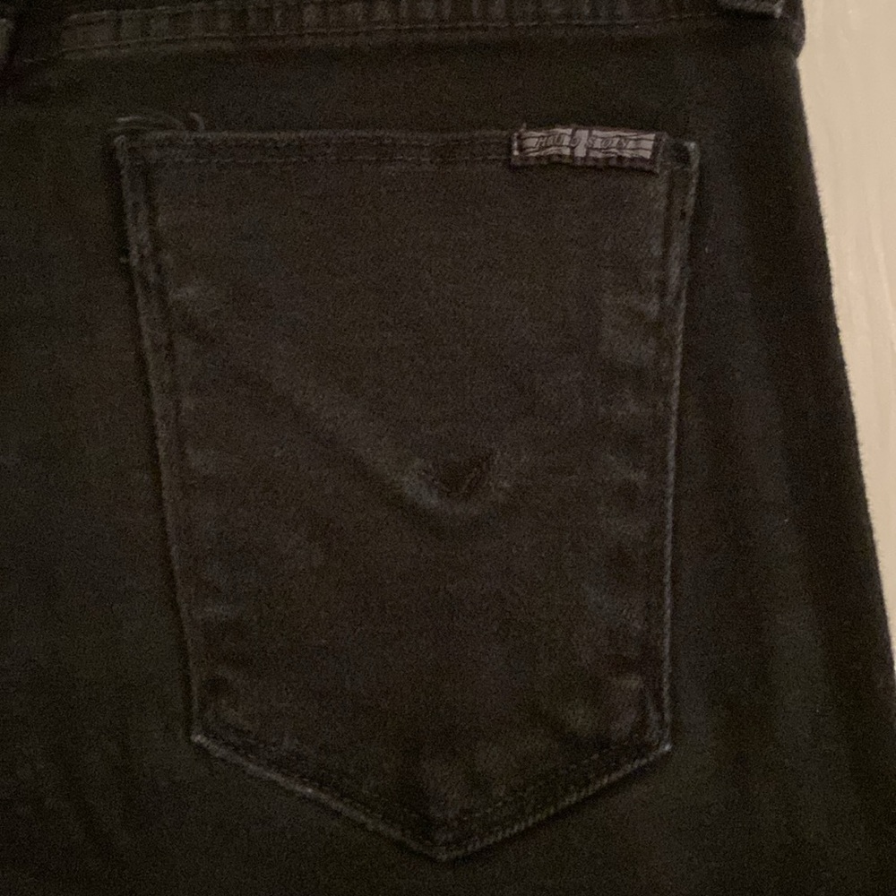 Hudson black jeans - Nico Midrise Super Skinny - 27